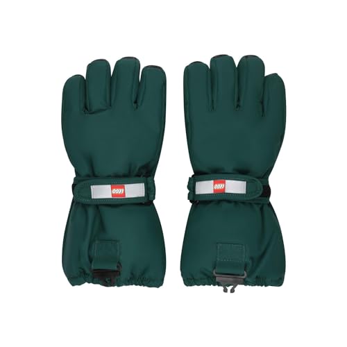 Kabooki Unisex LWATLIN 700-GLOVES W/MEM. Fäustlinge, Dark Green, 104 von Kabooki