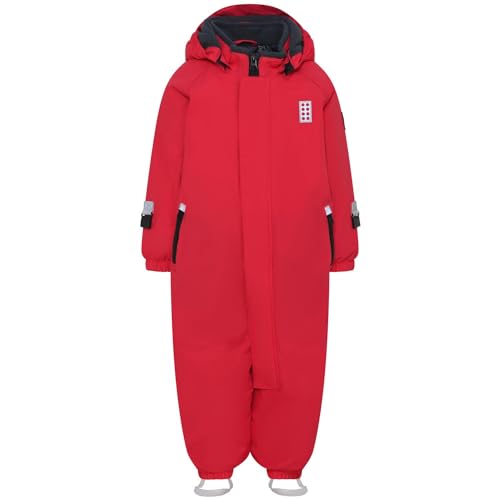 LEGO Jungen OVERALLS Lwjulian 711 - Snowsuit, Rot, 98 von Kabooki