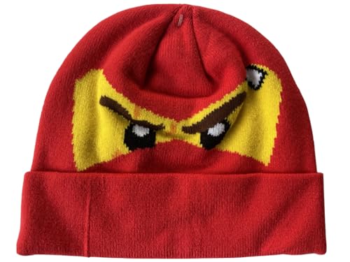 LEGO Ninjago Beanie Mütze (DE/NL/SE/PL, Numerisch, 52, rot) von LEGO