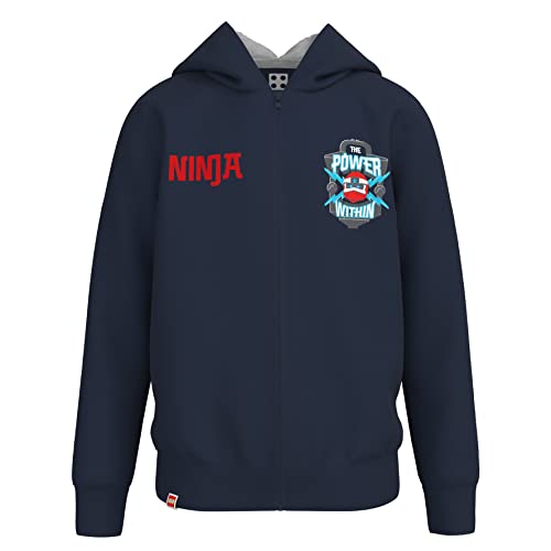 LEGO Ninjago Jungen Full Zip Sweatjacke mit Kapuze Hoodie M12010572 von LEGO