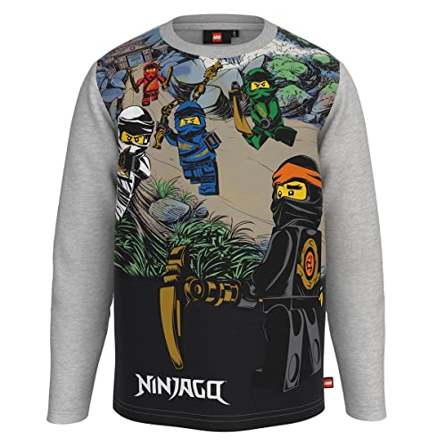 LEGO Ninjago Jungen Langarmshirt All Over Print LWTaylor 115 von LEGO