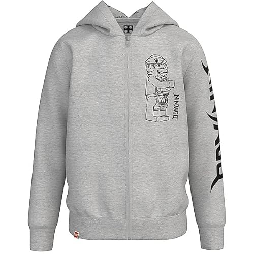 LEGO Ninjago Jungen Sweatjacke mit Kapuze Organic Cotton M12010655 von LEGO