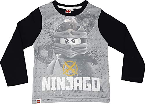 LEGO Ninjago Langarmshirt Jungen (Hellgrau, 104) von LEGO