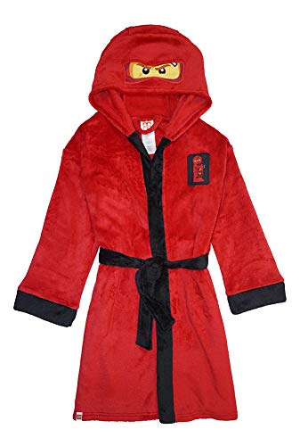 LEGO Ninjago Little/Big Boys Costume Plush Robe, Kai Red New, 6/7, 6-7 von LEGO