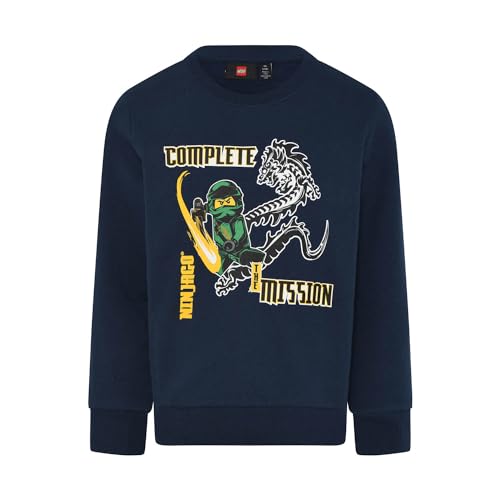 LEGO Ninjago Sweatshirt Jungen ohne Kaputze - 100% Baumwolle - LWSTORM 620 von LEGO