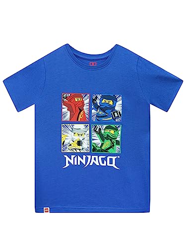 LEGO Ninjago T-Shirt für Jungen | Ninjago Kinder T-Shirt Jungen | 134 | Offizielles Ninjago Merchandise von LEGO