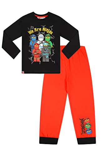 LEGO Ninjago We Are Ninjas Langes Pyjama-Set, Schwarz , 8-9 Jahre von LEGO