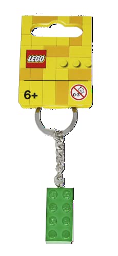 LEGO - Schlüsselanhänger - Grün - Metall schimmernder Stein 854083 von LEGO