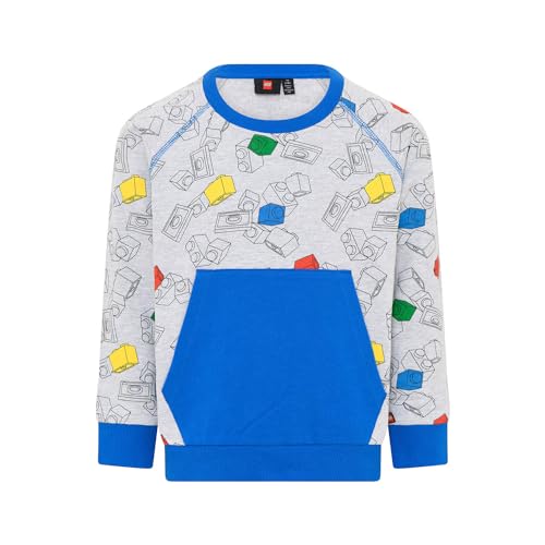 LEGO Sweatshirt Jungen Mädchen ohne Kaputze - 100% Baumwolle - LWSTORM 606 von LEGO