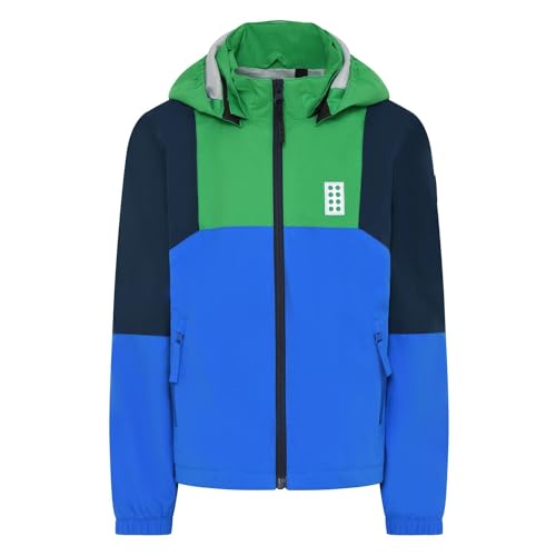 LEGO Unisex 8.000 Wassersäule Fully Taped Atmungsaktiv Winddicht LWJochy 200 Regenjacke, 867 Green, 80 von LEGO