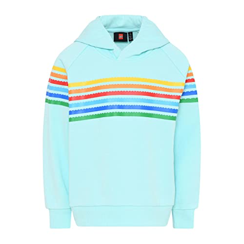 LEGO Unisex Hoodie Lwstorm 301 Kapuzenpullover, 718 Light Turquise, 104 EU von LEGO