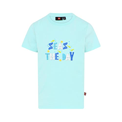 LEGO Unisex Lwtaylor 304 T-Shirt, 718 Light Turquise, 116 EU von LEGO
