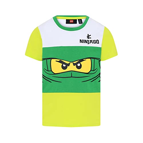 LEGO Unisex Ninjago Jungen Lwtaylor 308 T-Shirt, 867 Green, 104 EU von LEGO