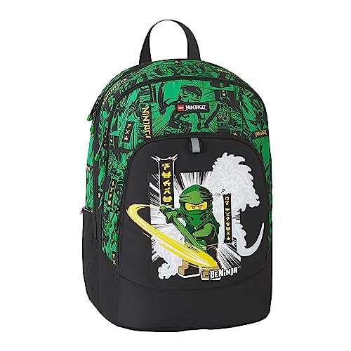 LEGO Unisex Round Schulrucksack rund, grün von LEGO