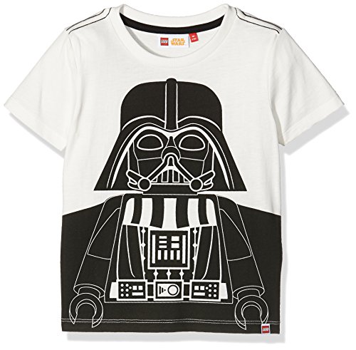 LEGO Wear Jungen T-Shirt Boy Star Wars Tony 850, Gr. 116, Weiß (Off White 102) von LEGO