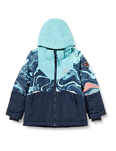 LEGO Wear Jungen Wear Jongens Tec ski-/snowboardjas winterjas Cool Serie 100% waterdicht, Winddicht, ademend, wa Jacke, Dunkle Blau, 140 EU von LEGO