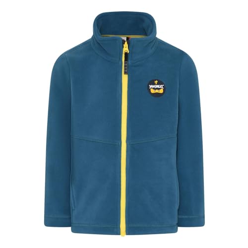 LEGO Wear Unisex Kinder Wear Ninjago Fleece Lwsakso 601 Strickjacke, 523, 92 EU von LEGO