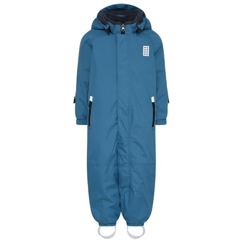 LEGO Wear Unisex Kinder Wear Overall 12.000 Wassersäule Atmungsaktiv Lwjulian 711 Schneeanzug, 523, 80 EU von LEGO