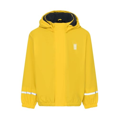 LEGO Wear Unisex Kinder Wear Unisex Gefüttert 5.000 Wassersäule Lwjipe 708 Regenjacke, 207, 110 EU von LEGO