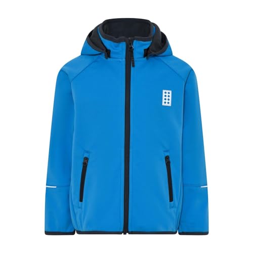 LEGO Wear Unisex Kinder Wear Unisex Softshell 8.000 Wassersäule Atmungsaktiv Lwsky 764 Shell Jacke, 536, 104 EU von LEGO