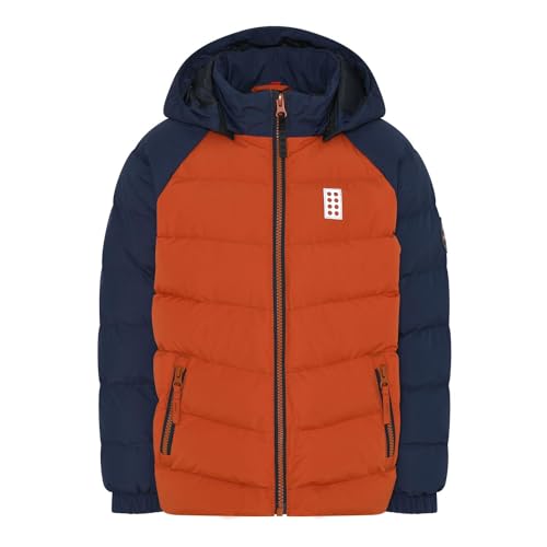 LEGO Wear Unisex Kinder Wear Winterjacke 3.000 Wassersäule Atmungsaktiv Lwjipe 704 Jacke, 198, 134 EU von LEGO