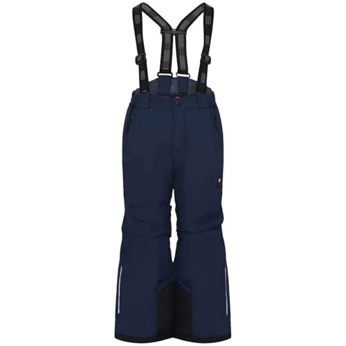 Lego Wear Unisex Lwpowai 708 Lego Tec Snow Trousers / Ski Trousers Play Schneehose, Dunkle Navy, 122 EU von Kabooki