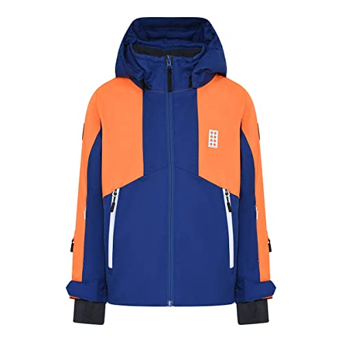 LEGO Wear Unisex Wear Jungen Skijacke Winterjacke 12.000 Wassersäule Atmungsaktiv Lwjested 705 Regenjacke, 271, 166 EU von LEGO