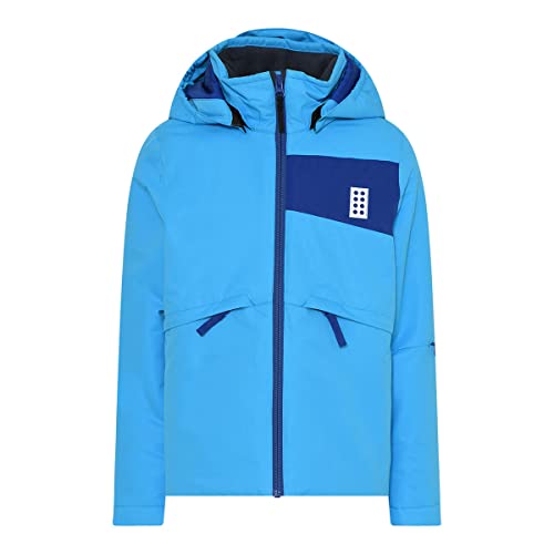 LEGO Wear Unisex Wear Jungen Skijacke Winterjacke 5.000 Wassersäule Atmungsaktiv Lwjested 717 Regenjacke, 527, 116 von LEGO