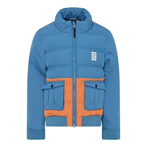 LEGO Wear Unisex Wear Jungen Unisex Winterjacke Winddicht Lwjalapo 602 Jacke, 523, 128 EU von LEGO