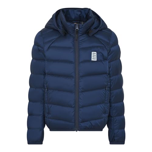 LEGO Wear Unisex Wear Unisex Jungen Übergangs Jacke, Winter mit Zertifizierter Daune Lwjested 600 Jacke, 590, 158 EU von LEGO