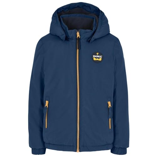 LEGO Wear Jungen Ninjago Winterjacke gefüttert Winddicht wasserabweisend Jacke, 513, 122 von Kabooki