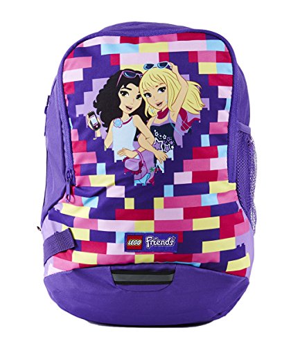 Lego Vline Friends Confetti Schulrucksack, 40 cm, 17 liters, Violett (Morado) von LEGO