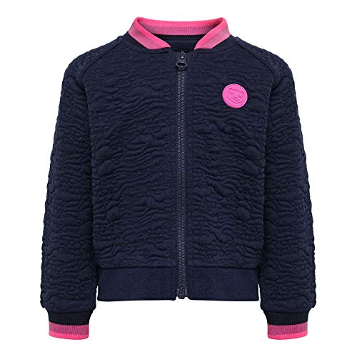 Lego Wear Baby-Mädchen LWSOPHIA 601-SWEAT Cardigan Sweatshirt, Blau (Dark Navy 590), (Herstellergröße: 80) von LEGO