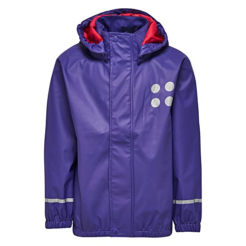 Lego Wear Mädchen JAMAICA 101 - Regenjacke, Gr. 134, Violett (Dark Purple 690) von LEGO