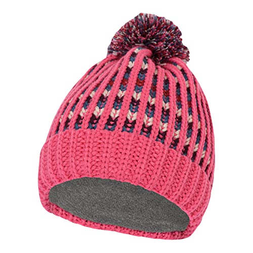 LEGO Wear Mädchen Wear Mädchen Wintermütze Strickmütze mit Bommel Lwaorai 704 Beanie M TZE, 454, 52 EU von LEGO