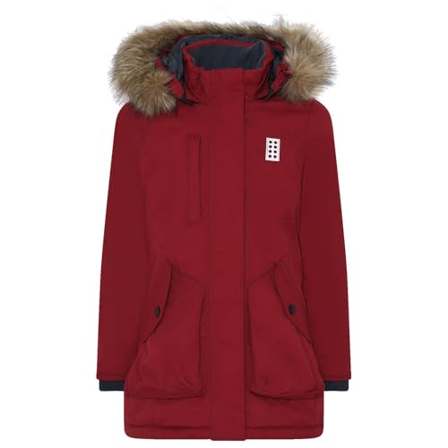 LEGO Wear Unisex Wear Exclusive Mädchen 15.000 Wassersäule Atmungsaktiv Lwjaselle 703 Regenjacke, 368, 116 EU von LEGO