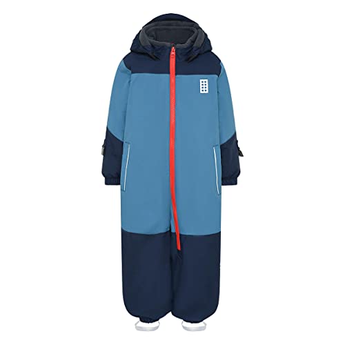 LEGO Wear Unisex Wear Jungen Unisex Overall 12.000 Wassersäule Atmungsaktiv Lwjanga 702 Schneeanzug, 523, 80 EU von LEGO