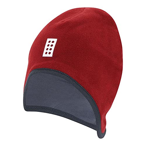 LEGO Wear Unisex Wear Kinder Mädchen Wintermütze mit Ohrenschutz Fleecemütze Lwakka 701 Beanie M TZE, 368, 54 EU von LEGO