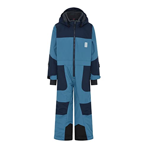 LEGO Wear Unisex Wear Jungen Unisex Overall 12.000 Wassersäule Atmungsaktiv Lwjested 720 Schneeanzug, 523, 109 EU von LEGO