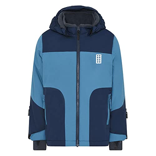 Lego Wear Unisex Lego Wear Jungen Unisex Winterjacke Skijacke 12.000 Wassersäule Atmungsaktiv Lwjested 710 Regenjacke, 523, 86 EU von LEGO
