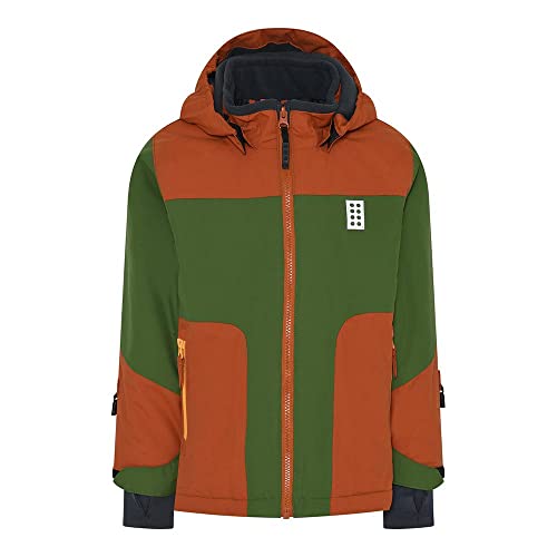 Lego Wear Unisex Lego Wear Jungen Unisex Winterjacke Skijacke 12.000 Wassersäule Atmungsaktiv Lwjested 710 Regenjacke, 816, 134 EU von LEGO