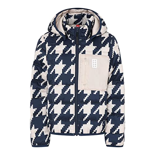 Lego Wear Unisex Lego Wear Mädchen Winterjacke Übergangsjacke Winddicht Lwjested 601 Jacke, 590, 140 EU von LEGO