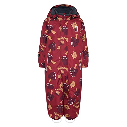 LEGO Wear Unisex Wear Mädchen Overall 12.000 Wassersäule Atmungsaktiv Lwjanga 700 Schneeanzug, 368, 92 EU von LEGO