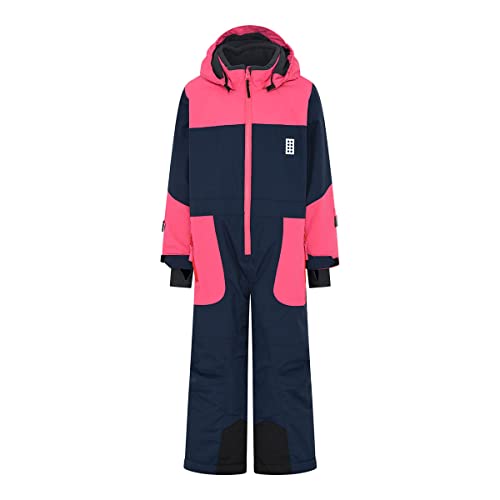 LEGO Wear Unisex Wear Mädchen Overall 12.000 Wassersäule Atmungsaktiv Lwjested 720 Schneeanzug, 454, 103 EU von LEGO