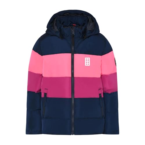 LEGO Wear Mädchen Winterjacke 3.000 Wassersäule atmungsaktiv LWJipe 705 Jacke, 464, 158 von Kabooki