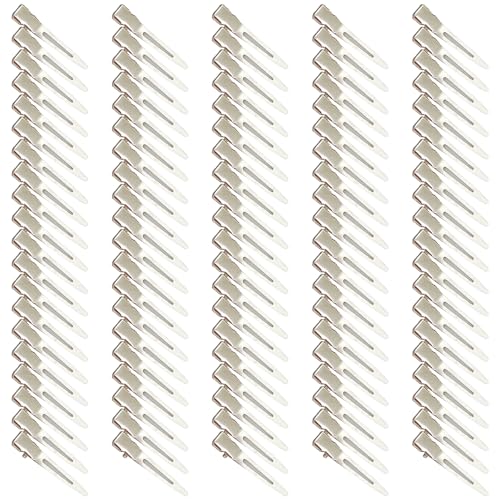 100 Stück Professionelle Rostbezogene Metallentdecke Clip Haarabschnittsclip Für Haarfixier Und Handwerksstyling Werkzeuge von LEIDJGUN