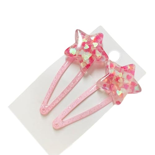 Kinder Haarclip 2000er Mädchen Star Clip Kopfschmuck Adorkable Handgefertigte Frauen Haarschmuck Haarstyling Haarnadel von LEIDJGUN