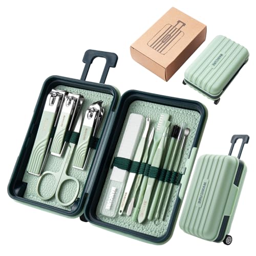 Maniküre-Set Professionelle Männer Frauen Pflege Edelstahl Set Maniküre Pediküre Profi 12 in 1 Maniküre-Set Professionelle Männer Frauen Pflege Edelstahl Set Maniküre Pediküre Profi 12 in 1 von LEIDJGUN
