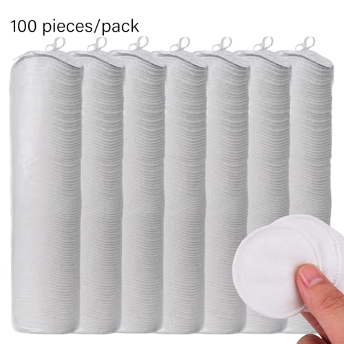 Rundes Wattepad Zum Auftragen Von Make Up 100 Blatt Gesichts Make Up Pad Make Up Entferner Pad Für Beauty Enthusiasten von LEIDJGUN