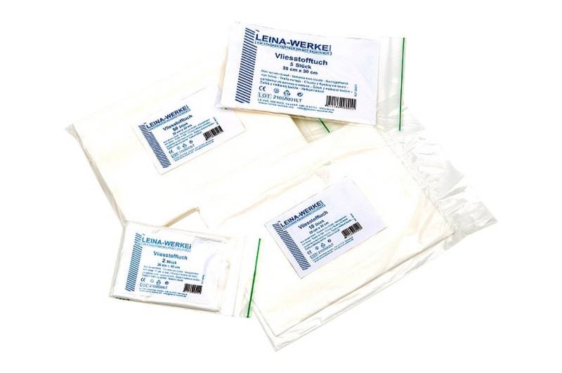 LEINA-WERKE GmbH Erste-Hilfe-Set Vliesstofftuch 20 x 30 cm LEINA-WERKE GmbH Erste-Hilfe-Set Vliesstofftuch 20 x 30 cm von LEINA-WERKE GmbH